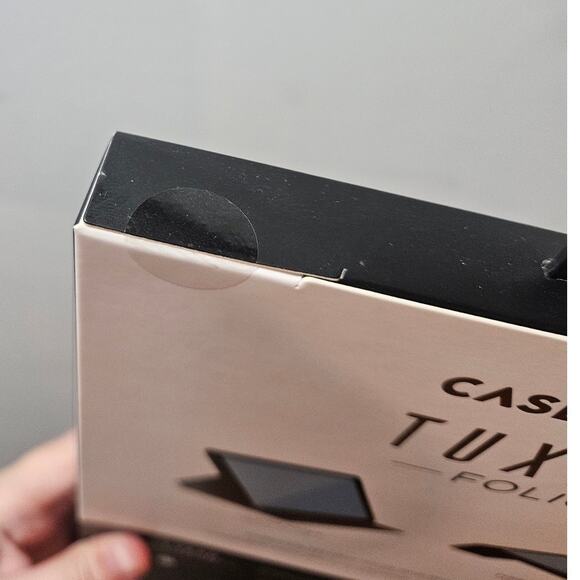 CaseMate Tuxedo Folio ~ Black Folio Case with Dual Stand 10.2" iPad (7th gen) - Picture 6 of 8